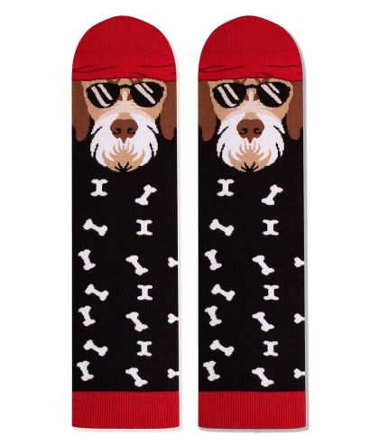 SOCKEN FARBE BAUMWOLLE Hund