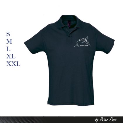  MEN'S POLO SHIRT  DARK BLUE 