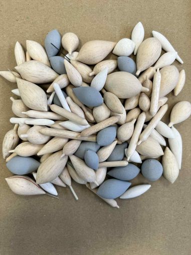 balsa bodies drilled 100 pcs