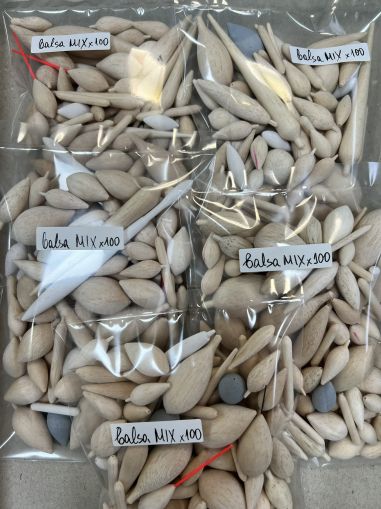 балсови тела пробити 100 бр