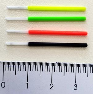 20 pcs hollow  tips 1.5 mm with fiberglass