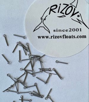Line Eyes For Pole Float Making Twisted Wire Type x 50pcs