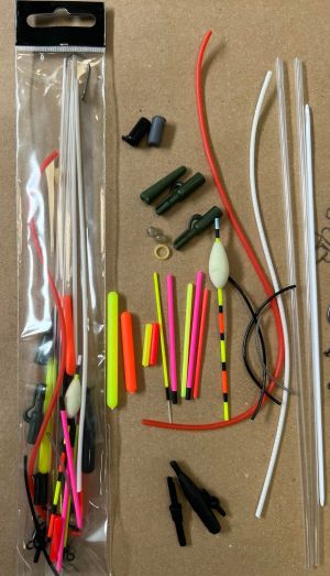 mixed  fishing materials