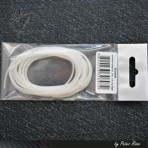 3 meters set of Silicone Pole Float Rubber clear 0.6 , 0.8 , 1.0 mm