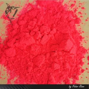 Poudre fluorescente - rouge 100gr